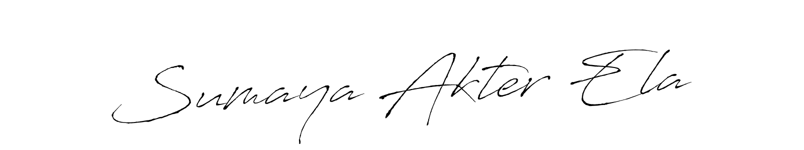 You can use this online signature creator to create a handwritten signature for the name Sumaya Akter Ela. This is the best online autograph maker. Sumaya Akter Ela signature style 6 images and pictures png