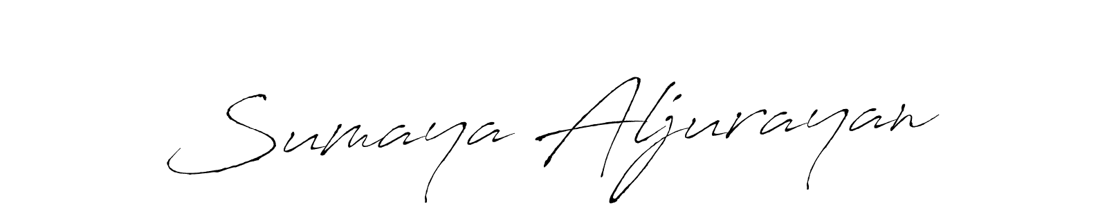 Also You can easily find your signature by using the search form. We will create Sumaya Aljurayan name handwritten signature images for you free of cost using Antro_Vectra sign style. Sumaya Aljurayan signature style 6 images and pictures png