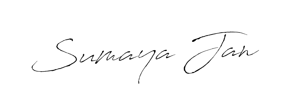 Similarly Antro_Vectra is the best handwritten signature design. Signature creator online .You can use it as an online autograph creator for name Sumaya Jan. Sumaya Jan signature style 6 images and pictures png