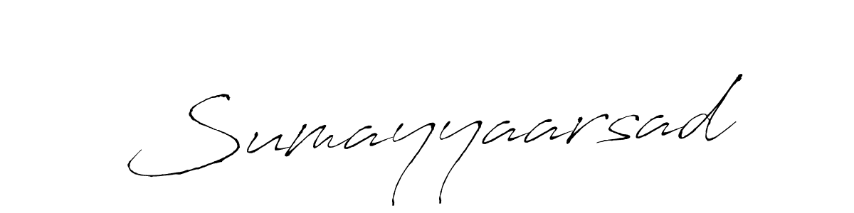 It looks lik you need a new signature style for name Sumayyaarsad. Design unique handwritten (Antro_Vectra) signature with our free signature maker in just a few clicks. Sumayyaarsad signature style 6 images and pictures png