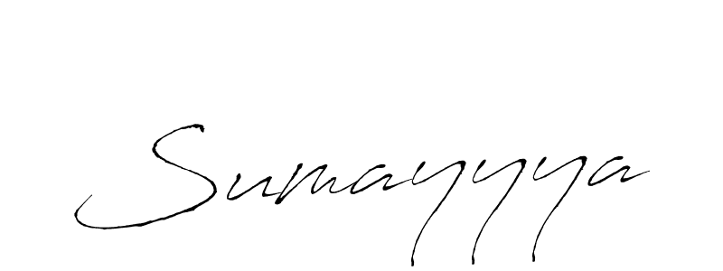 Also we have Sumayyya name is the best signature style. Create professional handwritten signature collection using Antro_Vectra autograph style. Sumayyya signature style 6 images and pictures png