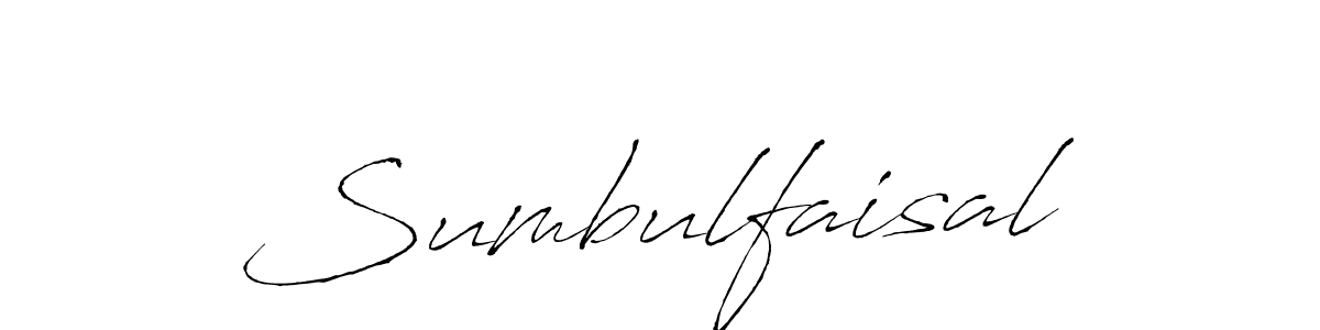 Make a beautiful signature design for name Sumbulfaisal. Use this online signature maker to create a handwritten signature for free. Sumbulfaisal signature style 6 images and pictures png