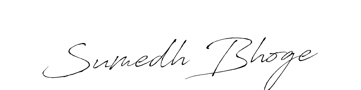 Make a beautiful signature design for name Sumedh Bhoge. Use this online signature maker to create a handwritten signature for free. Sumedh Bhoge signature style 6 images and pictures png