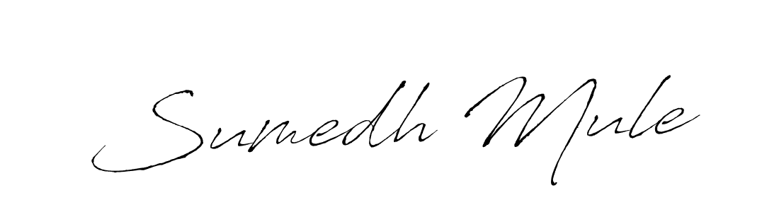 Also we have Sumedh Mule name is the best signature style. Create professional handwritten signature collection using Antro_Vectra autograph style. Sumedh Mule signature style 6 images and pictures png