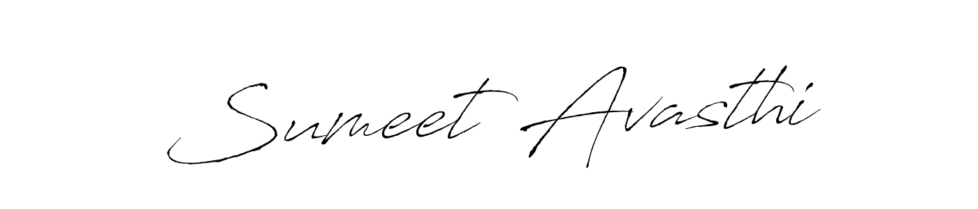 This is the best signature style for the Sumeet Avasthi name. Also you like these signature font (Antro_Vectra). Mix name signature. Sumeet Avasthi signature style 6 images and pictures png
