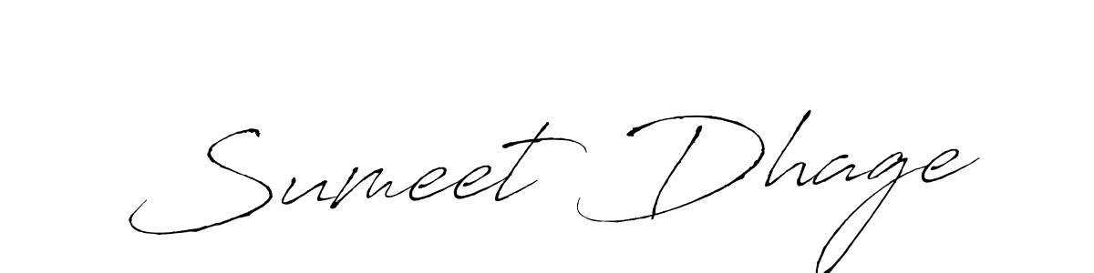 You can use this online signature creator to create a handwritten signature for the name Sumeet Dhage. This is the best online autograph maker. Sumeet Dhage signature style 6 images and pictures png