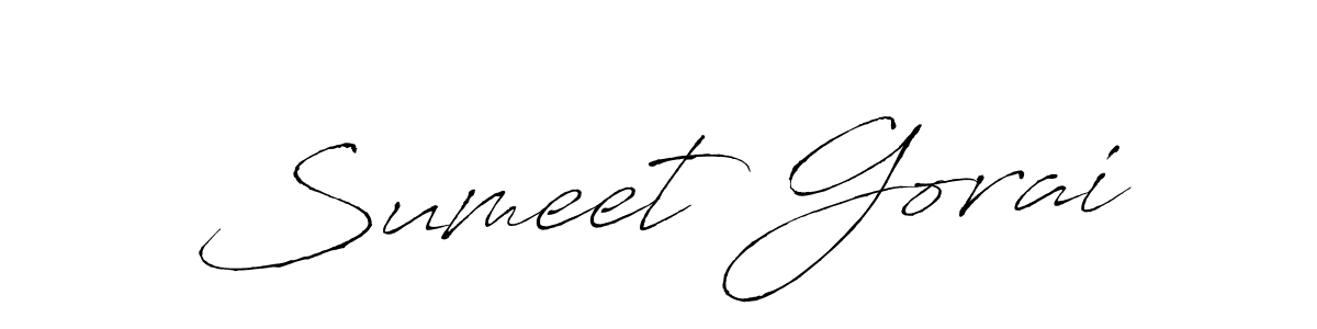 How to Draw Sumeet Gorai signature style? Antro_Vectra is a latest design signature styles for name Sumeet Gorai. Sumeet Gorai signature style 6 images and pictures png