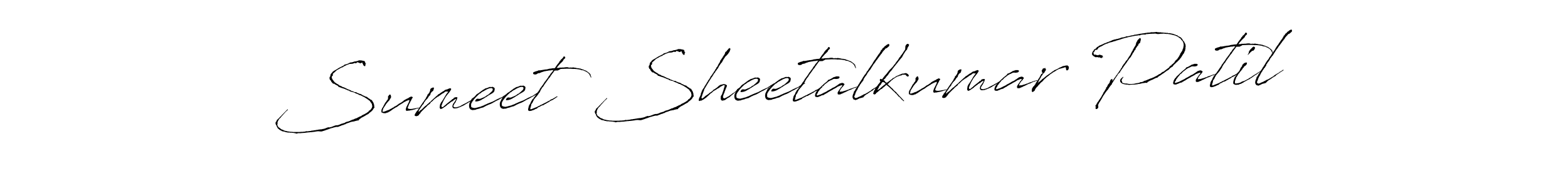 Use a signature maker to create a handwritten signature online. With this signature software, you can design (Antro_Vectra) your own signature for name Sumeet Sheetalkumar Patil. Sumeet Sheetalkumar Patil signature style 6 images and pictures png