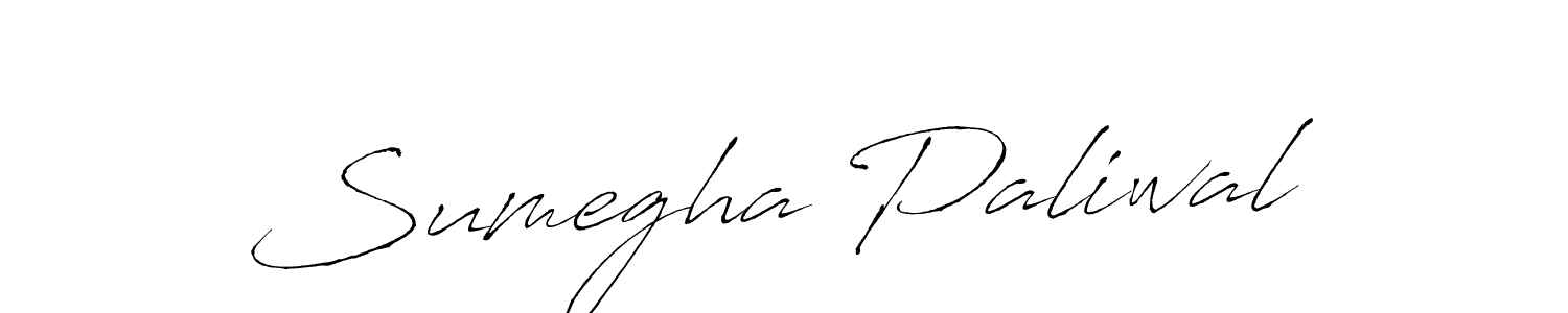 The best way (Antro_Vectra) to make a short signature is to pick only two or three words in your name. The name Sumegha Paliwal include a total of six letters. For converting this name. Sumegha Paliwal signature style 6 images and pictures png