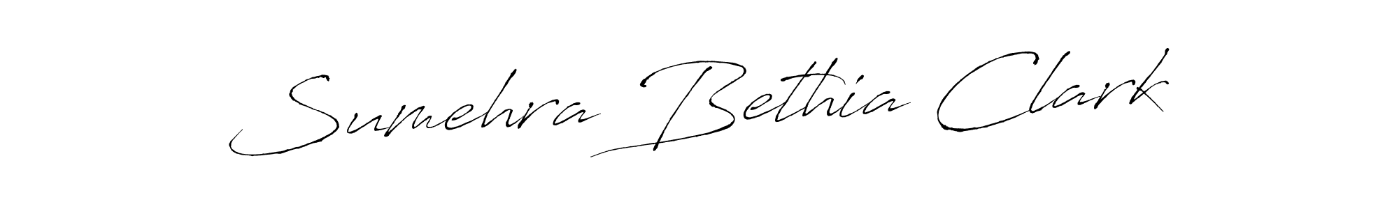 Once you've used our free online signature maker to create your best signature Antro_Vectra style, it's time to enjoy all of the benefits that Sumehra Bethia Clark name signing documents. Sumehra Bethia Clark signature style 6 images and pictures png