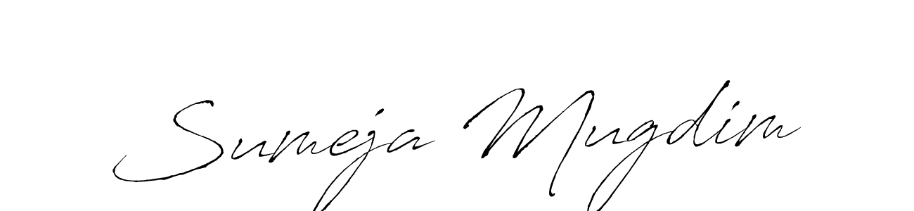 Make a beautiful signature design for name Sumeja Mugdim. Use this online signature maker to create a handwritten signature for free. Sumeja Mugdim signature style 6 images and pictures png