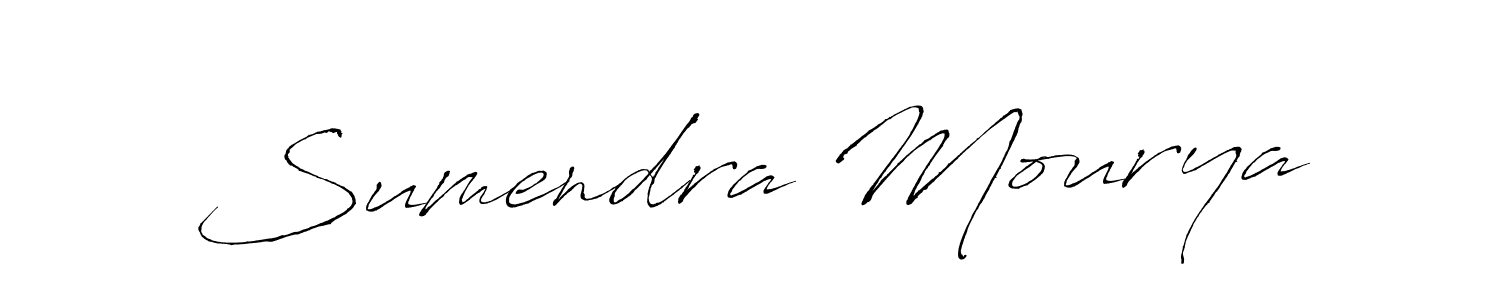 Make a beautiful signature design for name Sumendra Mourya. With this signature (Antro_Vectra) style, you can create a handwritten signature for free. Sumendra Mourya signature style 6 images and pictures png