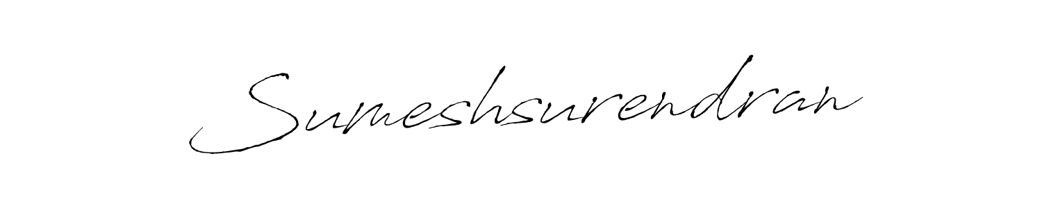 Similarly Antro_Vectra is the best handwritten signature design. Signature creator online .You can use it as an online autograph creator for name Sumeshsurendran. Sumeshsurendran signature style 6 images and pictures png