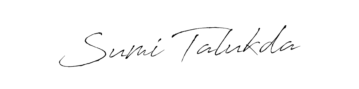 You can use this online signature creator to create a handwritten signature for the name Sumi Talukda. This is the best online autograph maker. Sumi Talukda signature style 6 images and pictures png