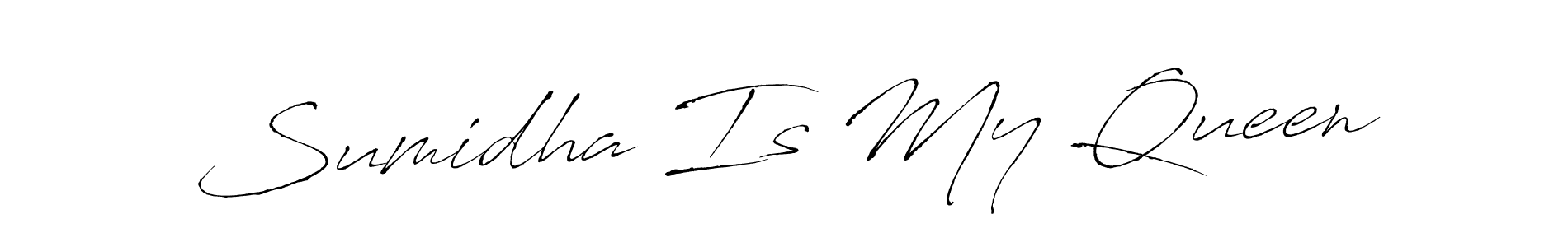 How to make Sumidha Is My Queen signature? Antro_Vectra is a professional autograph style. Create handwritten signature for Sumidha Is My Queen name. Sumidha Is My Queen signature style 6 images and pictures png