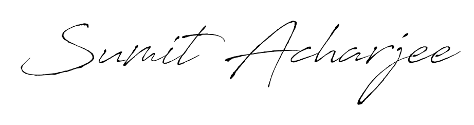 Once you've used our free online signature maker to create your best signature Antro_Vectra style, it's time to enjoy signing your documents with Sumit Acharjee name. Sumit Acharjee signature style 6 images and pictures png