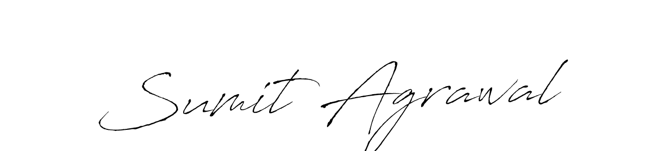 Also we have Sumit Agrawal name is the best signature style. Create professional handwritten signature collection using Antro_Vectra autograph style. Sumit Agrawal signature style 6 images and pictures png