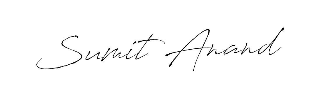 Make a beautiful signature design for name Sumit Anand. Use this online signature maker to create a handwritten signature for free. Sumit Anand signature style 6 images and pictures png