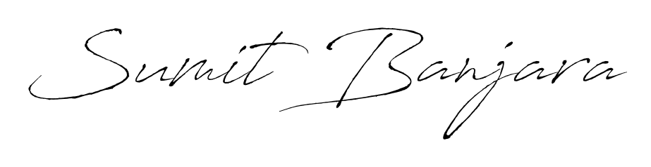 Express your personality with a custom Sumit Banjara signature crafted with Antro_Vectra typography. Free transparent PNG download available. Sumit Banjara signature style 6 images and pictures png