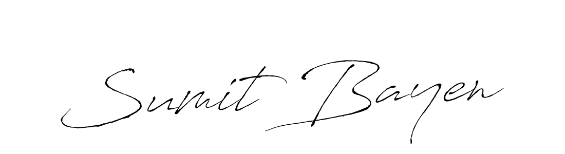 How to make Sumit Bayen signature? Antro_Vectra is a professional autograph style. Create handwritten signature for Sumit Bayen name. Sumit Bayen signature style 6 images and pictures png