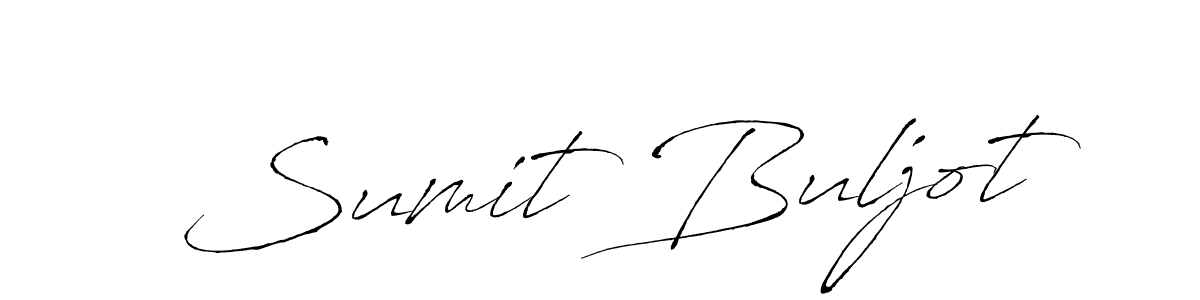 How to make Sumit Buljot signature? Antro_Vectra is a professional autograph style. Create handwritten signature for Sumit Buljot name. Sumit Buljot signature style 6 images and pictures png