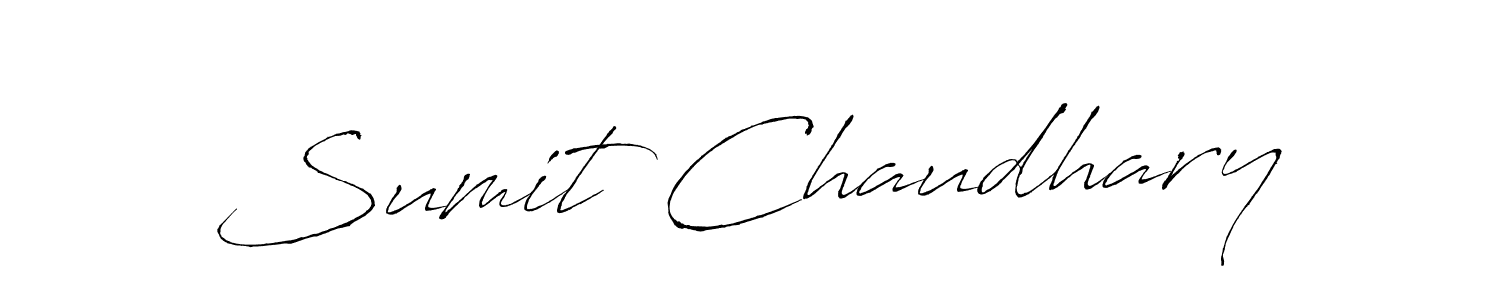 You should practise on your own different ways (Antro_Vectra) to write your name (Sumit Chaudhary) in signature. don't let someone else do it for you. Sumit Chaudhary signature style 6 images and pictures png