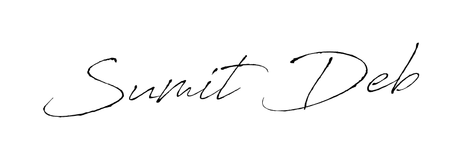 Similarly Antro_Vectra is the best handwritten signature design. Signature creator online .You can use it as an online autograph creator for name Sumit Deb. Sumit Deb signature style 6 images and pictures png