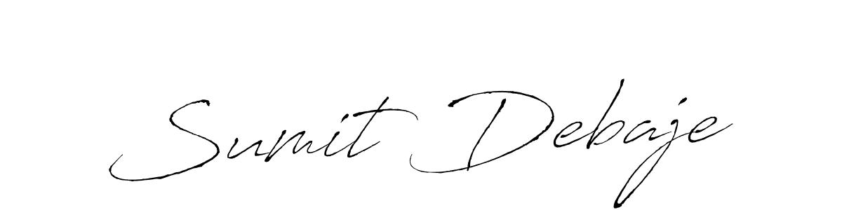 Once you've used our free online signature maker to create your best signature Antro_Vectra style, it's time to enjoy all of the benefits that Sumit Debaje name signing documents. Sumit Debaje signature style 6 images and pictures png