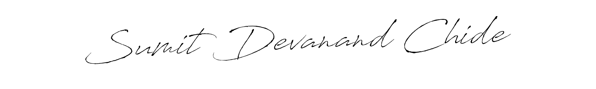 Also You can easily find your signature by using the search form. We will create Sumit Devanand Chide name handwritten signature images for you free of cost using Antro_Vectra sign style. Sumit Devanand Chide signature style 6 images and pictures png