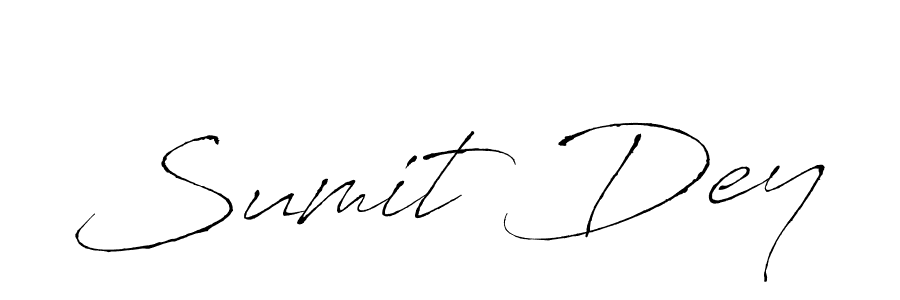 Create a beautiful signature design for name Sumit Dey. With this signature (Antro_Vectra) fonts, you can make a handwritten signature for free. Sumit Dey signature style 6 images and pictures png