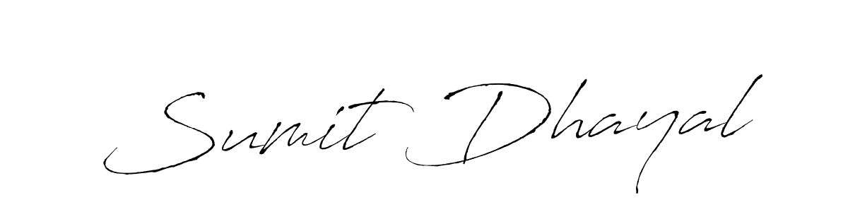 The best way (Antro_Vectra) to make a short signature is to pick only two or three words in your name. The name Sumit Dhayal include a total of six letters. For converting this name. Sumit Dhayal signature style 6 images and pictures png