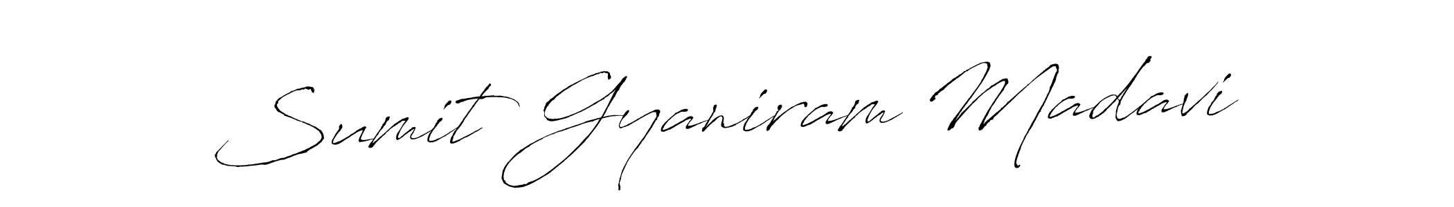 Make a short Sumit Gyaniram Madavi signature style. Manage your documents anywhere anytime using Antro_Vectra. Create and add eSignatures, submit forms, share and send files easily. Sumit Gyaniram Madavi signature style 6 images and pictures png