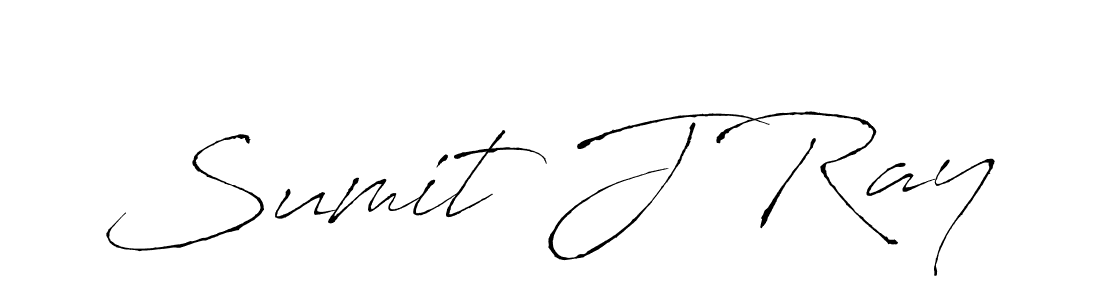 How to make Sumit J Ray signature? Antro_Vectra is a professional autograph style. Create handwritten signature for Sumit J Ray name. Sumit J Ray signature style 6 images and pictures png