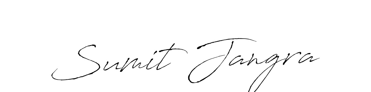 The best way (Antro_Vectra) to make a short signature is to pick only two or three words in your name. The name Sumit Jangra include a total of six letters. For converting this name. Sumit Jangra signature style 6 images and pictures png