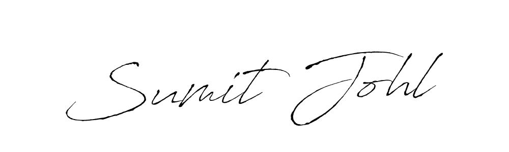 Use a signature maker to create a handwritten signature online. With this signature software, you can design (Antro_Vectra) your own signature for name Sumit Johl. Sumit Johl signature style 6 images and pictures png