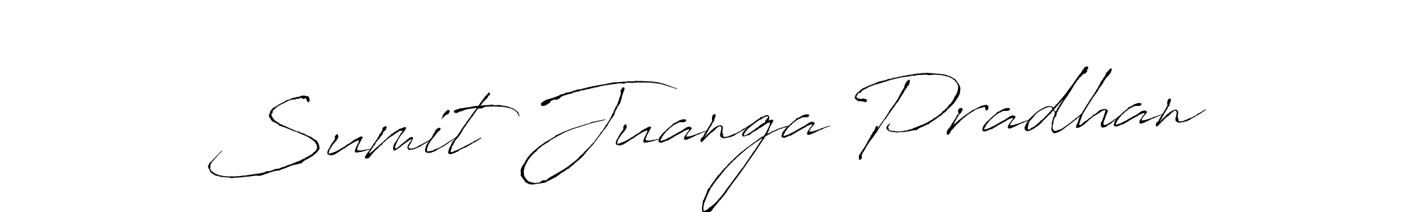 Make a short Sumit Juanga Pradhan signature style. Manage your documents anywhere anytime using Antro_Vectra. Create and add eSignatures, submit forms, share and send files easily. Sumit Juanga Pradhan signature style 6 images and pictures png