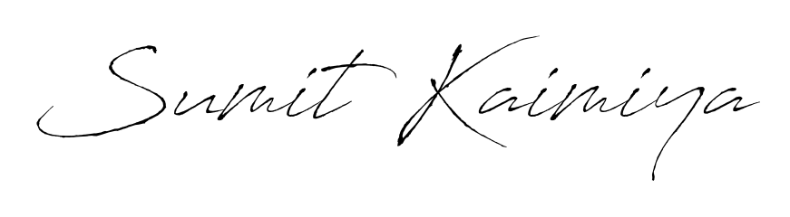 Make your name Sumit Kaimiya memorable on every contract using Antro_Vectra autograph style. Instant transparent background export available. Sumit Kaimiya signature style 6 images and pictures png