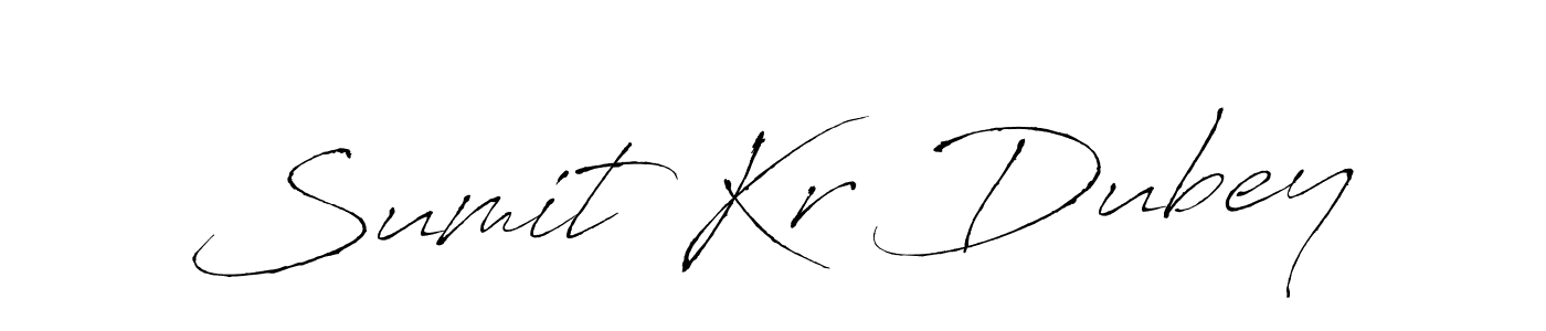 Use a signature maker to create a handwritten signature online. With this signature software, you can design (Antro_Vectra) your own signature for name Sumit Kr Dubey. Sumit Kr Dubey signature style 6 images and pictures png