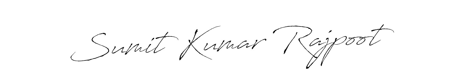 Also we have Sumit Kumar Rajpoot name is the best signature style. Create professional handwritten signature collection using Antro_Vectra autograph style. Sumit Kumar Rajpoot signature style 6 images and pictures png