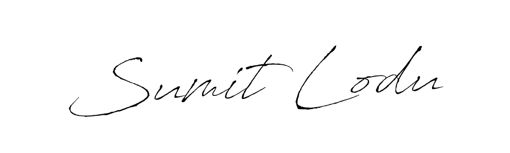 This is the best signature style for the Sumit Lodu name. Also you like these signature font (Antro_Vectra). Mix name signature. Sumit Lodu signature style 6 images and pictures png