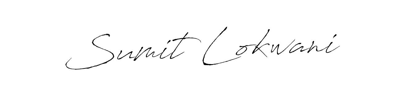 Similarly Antro_Vectra is the best handwritten signature design. Signature creator online .You can use it as an online autograph creator for name Sumit Lokwani. Sumit Lokwani signature style 6 images and pictures png