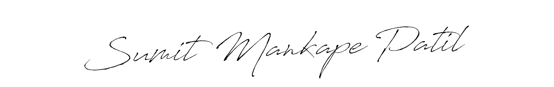 You can use this online signature creator to create a handwritten signature for the name Sumit Mankape Patil. This is the best online autograph maker. Sumit Mankape Patil signature style 6 images and pictures png