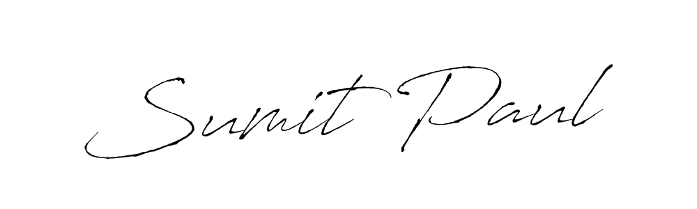 You should practise on your own different ways (Antro_Vectra) to write your name (Sumit Paul) in signature. don't let someone else do it for you. Sumit Paul signature style 6 images and pictures png