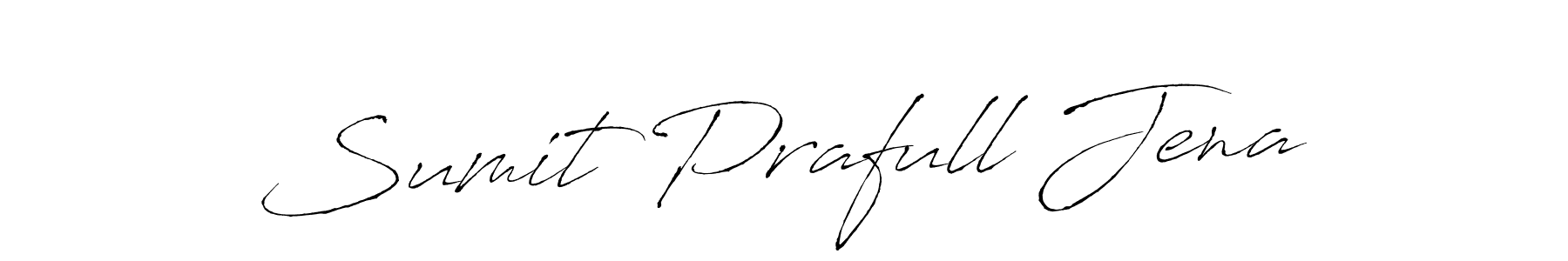 Design your own signature with our free online signature maker. With this signature software, you can create a handwritten (Antro_Vectra) signature for name Sumit Prafull Jena. Sumit Prafull Jena signature style 6 images and pictures png