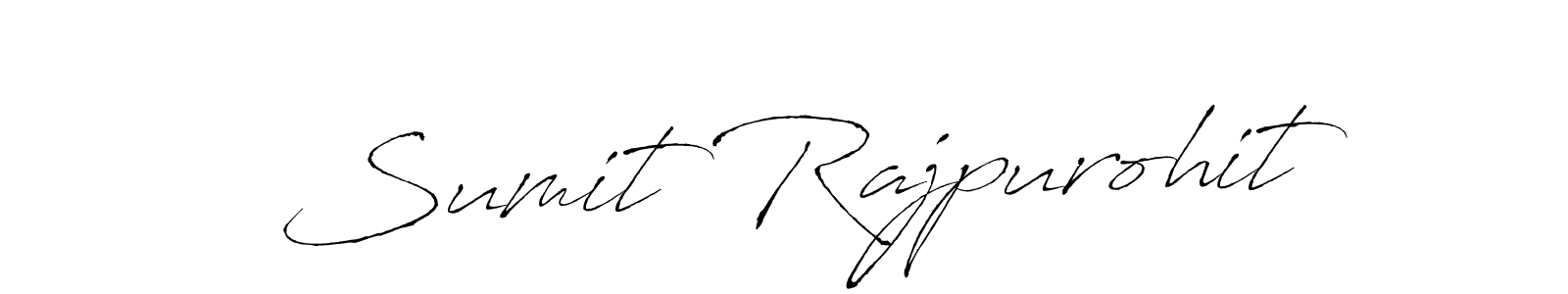 It looks lik you need a new signature style for name Sumit Rajpurohit. Design unique handwritten (Antro_Vectra) signature with our free signature maker in just a few clicks. Sumit Rajpurohit signature style 6 images and pictures png