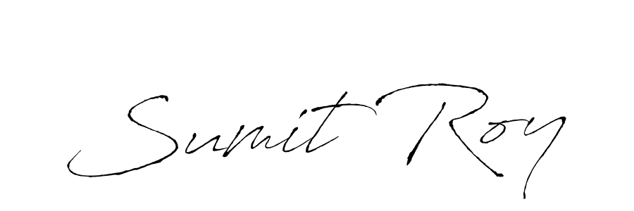 How to make Sumit Roy name signature. Use Antro_Vectra style for creating short signs online. This is the latest handwritten sign. Sumit Roy signature style 6 images and pictures png