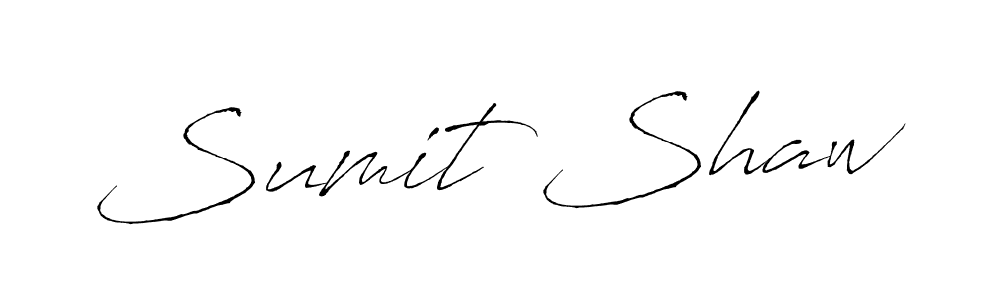 The best way (Antro_Vectra) to make a short signature is to pick only two or three words in your name. The name Sumit Shaw include a total of six letters. For converting this name. Sumit Shaw signature style 6 images and pictures png