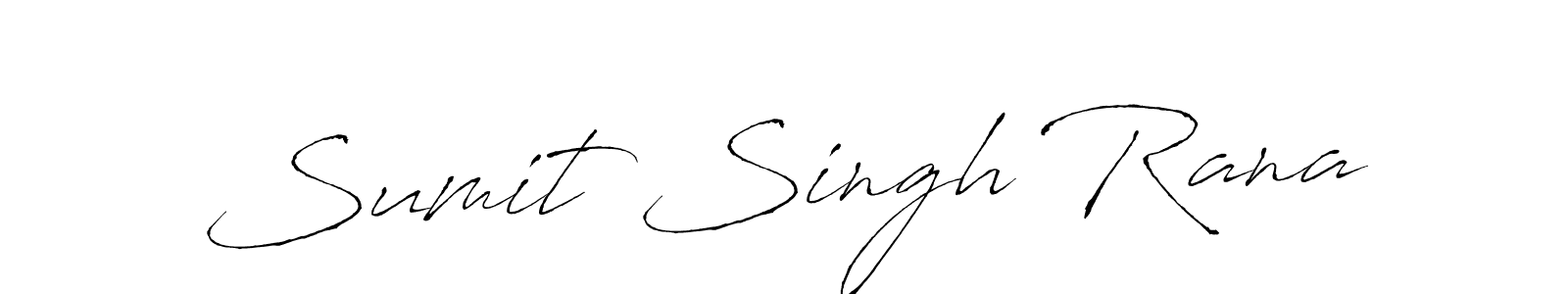 Sumit Singh Rana stylish signature style. Best Handwritten Sign (Antro_Vectra) for my name. Handwritten Signature Collection Ideas for my name Sumit Singh Rana. Sumit Singh Rana signature style 6 images and pictures png