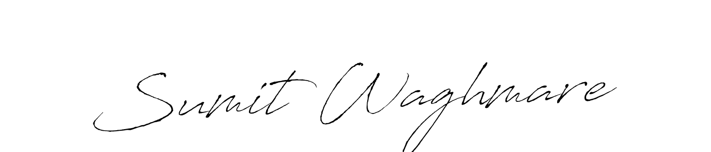 Use a signature maker to create a handwritten signature online. With this signature software, you can design (Antro_Vectra) your own signature for name Sumit Waghmare. Sumit Waghmare signature style 6 images and pictures png