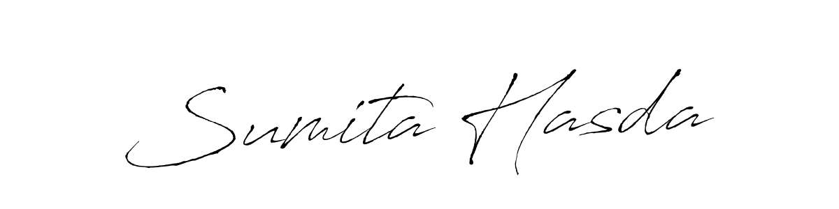 Also we have Sumita Hasda name is the best signature style. Create professional handwritten signature collection using Antro_Vectra autograph style. Sumita Hasda signature style 6 images and pictures png